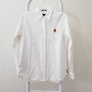 Liz Claiborne Ivory, Collared Shirt